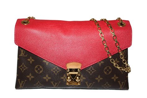 louis vuitton red shoulder bag|louis vuitton shoulder bag vintage.